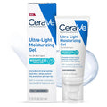 CeraVe Ultra-Light Hydrating Face Moisturizer Gel With Ceramides Niacinamide Hyaluronic Acid Oil-Free Fragrance Free 1.75 FL Oz BeautyBond