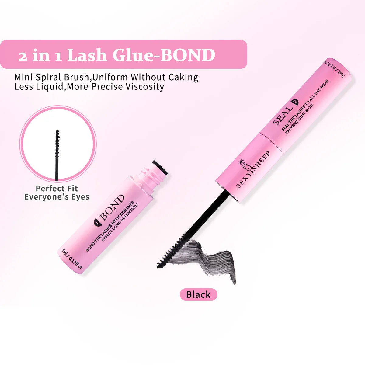 DIY Eyelash Extension Kit 200pcs Individual Lashes Cluster D Curl, 8-16mm Mix Lash Clusters with Lash Tweezers BeautyBond