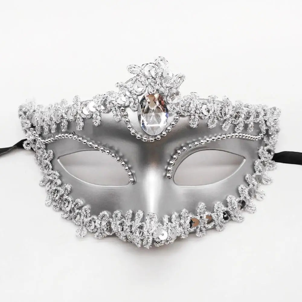 1 Pcs Venetian Masquerade Tiara Eye Mask Sexy Women Mask For Halloween Party Theater Performance Costume Party BeautyBond