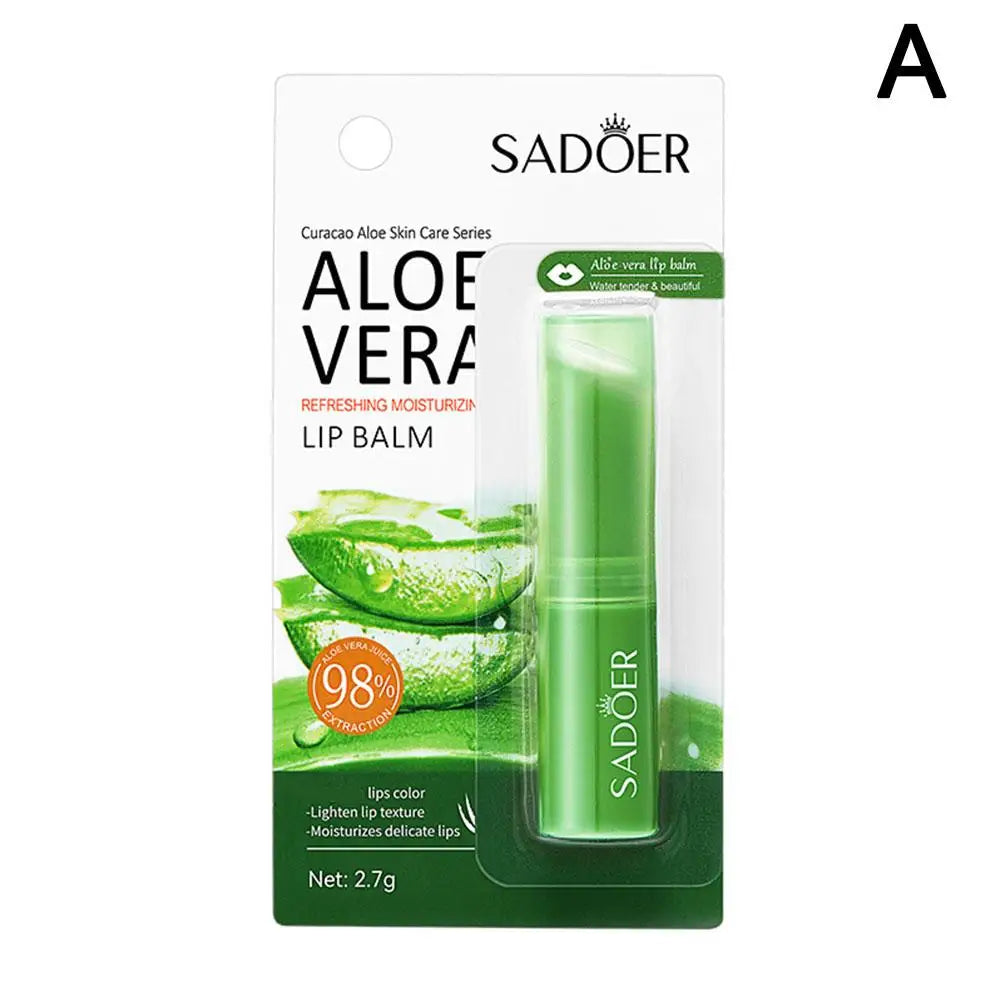 Lip Aloe Balm Nourishing Refreshing Hydrating Moisturizing Preventing Cracking and Repairing Lips Gentle Non Irritating 1/2/3PCS BeautyBond
