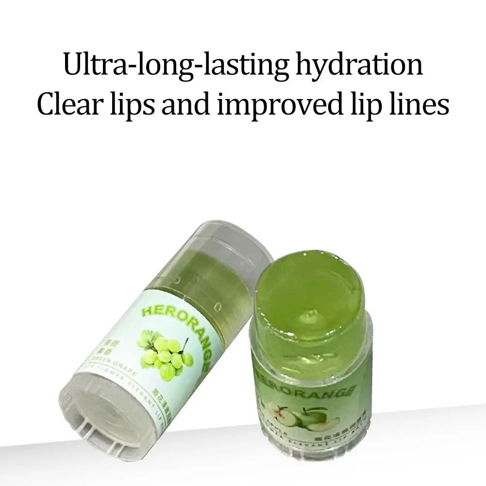Moisturizing Lip Balm — Natural Plant Hydrating, Anti-Dryness & Fruity Jelly Daily Lip Care BeautyBond