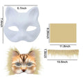Handmade Graffiti Therian Mask Set — 3-Pack DIY Animal Masks BeautyBond