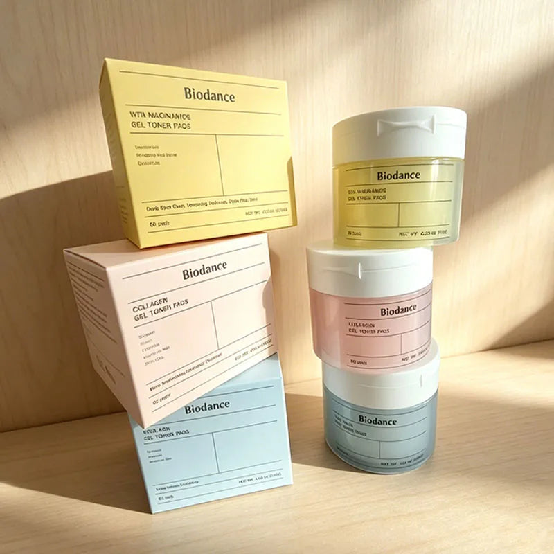 New Biodance Gel Toner Pads & Ampoule Serum Deeply Moisturize Improve Skin Hydration And Brightening For All Skin Typ Skin Care BeautyBond