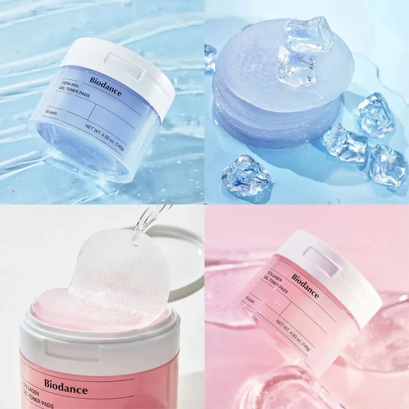 Biodance Gel Toner Pads & Ampoule Serum Deeply Moisturize Improve Skin Hydration Firming Gel Toner Pads Whitening Care Skin Care BeautyBond