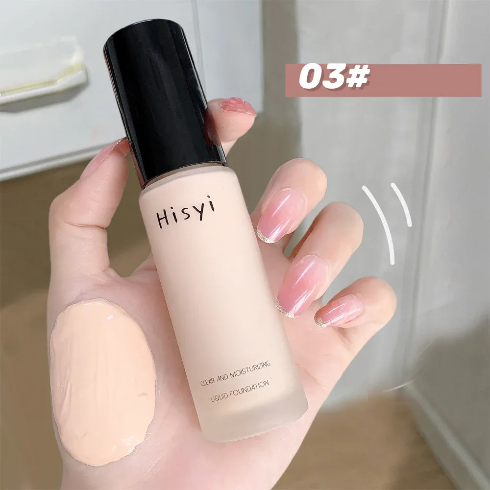 Liquid Foundation High Coverage Makeup Base Lasting Concealer BB Cream Waterproof Oil-Control Face Foundation Makeup Cosmetics BeautyBond