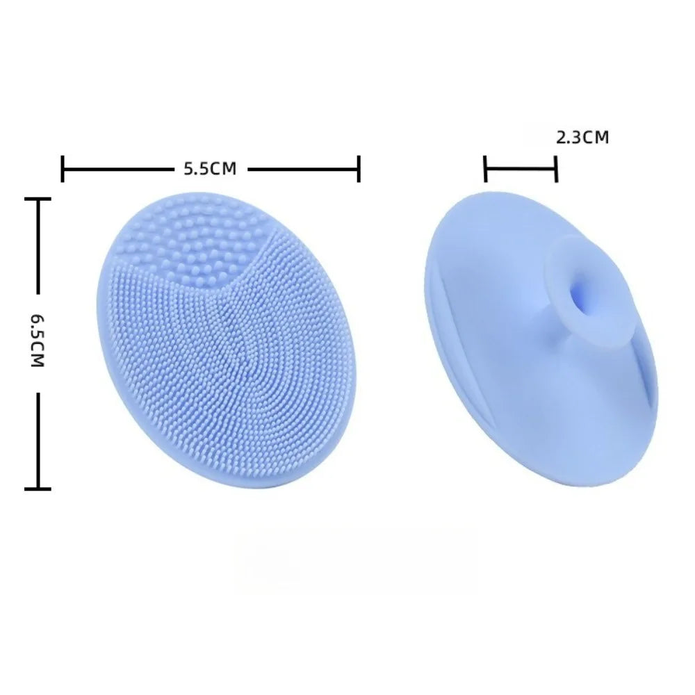 Soft Silicone Face Brush Cleanser and Massager Manual Facial Cleansing Brush Exfoliating Silicone Face Scrubber for Women Man BeautyBond