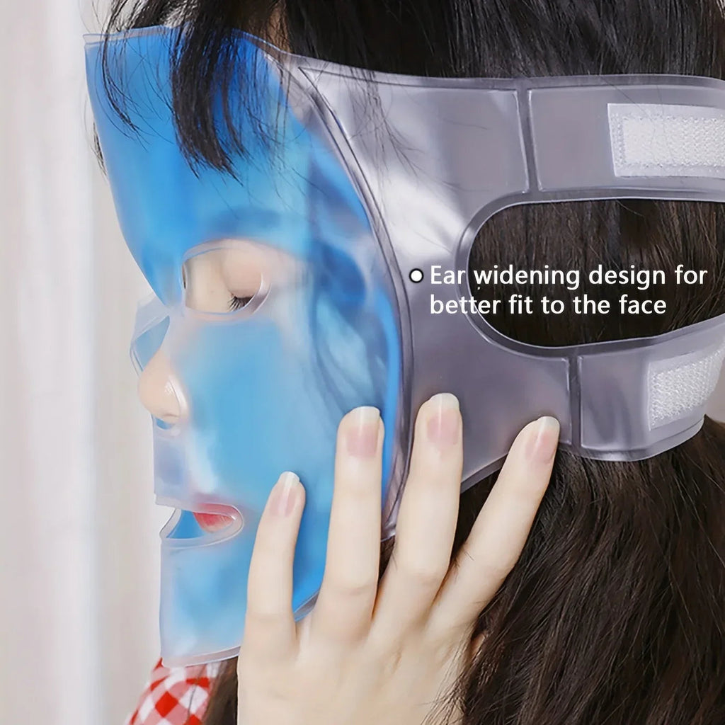 Cooling Gel Face & Eye Mask — Hot & Cold Therapy for Skin Firming BeautyBond