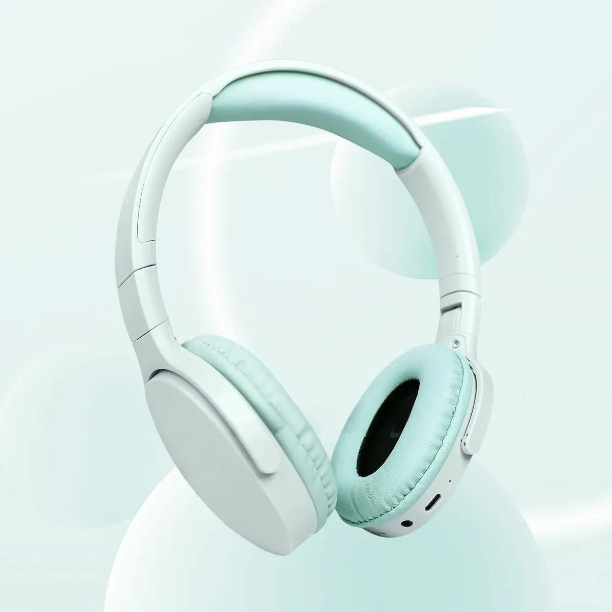 Fashionable Bluetooth wireless headphones, over-ear, deep bass, sports stereo, high fidelity, long battery life, universal BeautyBond