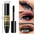 5D Black Waterproof Mascara Lengthens Eyelashes Extension Thick Silk Fiber Mascara Female Makeup Eye Cosmetics Tools for Gifts BeautyBond