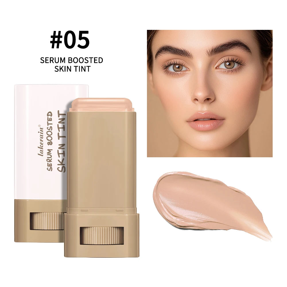 New Balm Serum Boosted Skin Tint Silky Texture Moisturizing Coverage Plumper Even Skin Tone Best Stick Foundation Travel Makeup BeautyBond
