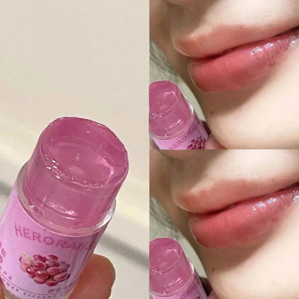 Moisturizing Lip Balm — Natural Plant Hydrating, Anti-Dryness & Fruity Jelly Daily Lip Care BeautyBond
