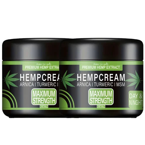 Premium Hemp Extract Cream with Arnica, Turmeric & MSM for Soothing Skin Relief, Nourishing & Moisturizing. BeautyBond