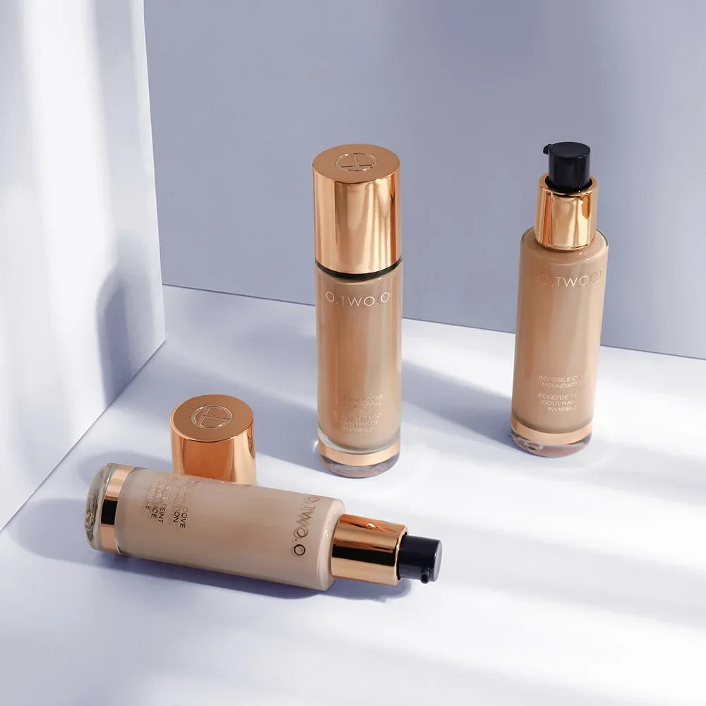 O.TWO.O Wholesale Liquid Foundation for Face Base Makeup Waterproof Face Corrector Moisturizer Face Concealer Cosmetics 8 Colors BeautyBond