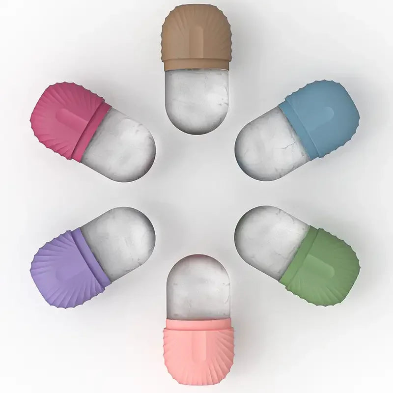 Ice Facial Roller Skin Care Beauty Lifting Contouring Tools Ice Cube Trays Ice Globe Balls Face Massager Skin Care Tool BeautyBond
