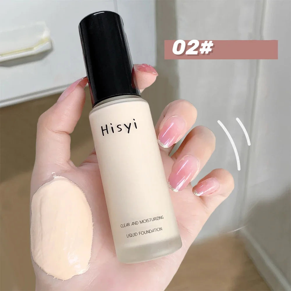 Liquid Foundation High Coverage Makeup Base Lasting Concealer BB Cream Waterproof Oil-Control Face Foundation Makeup Cosmetics BeautyBond
