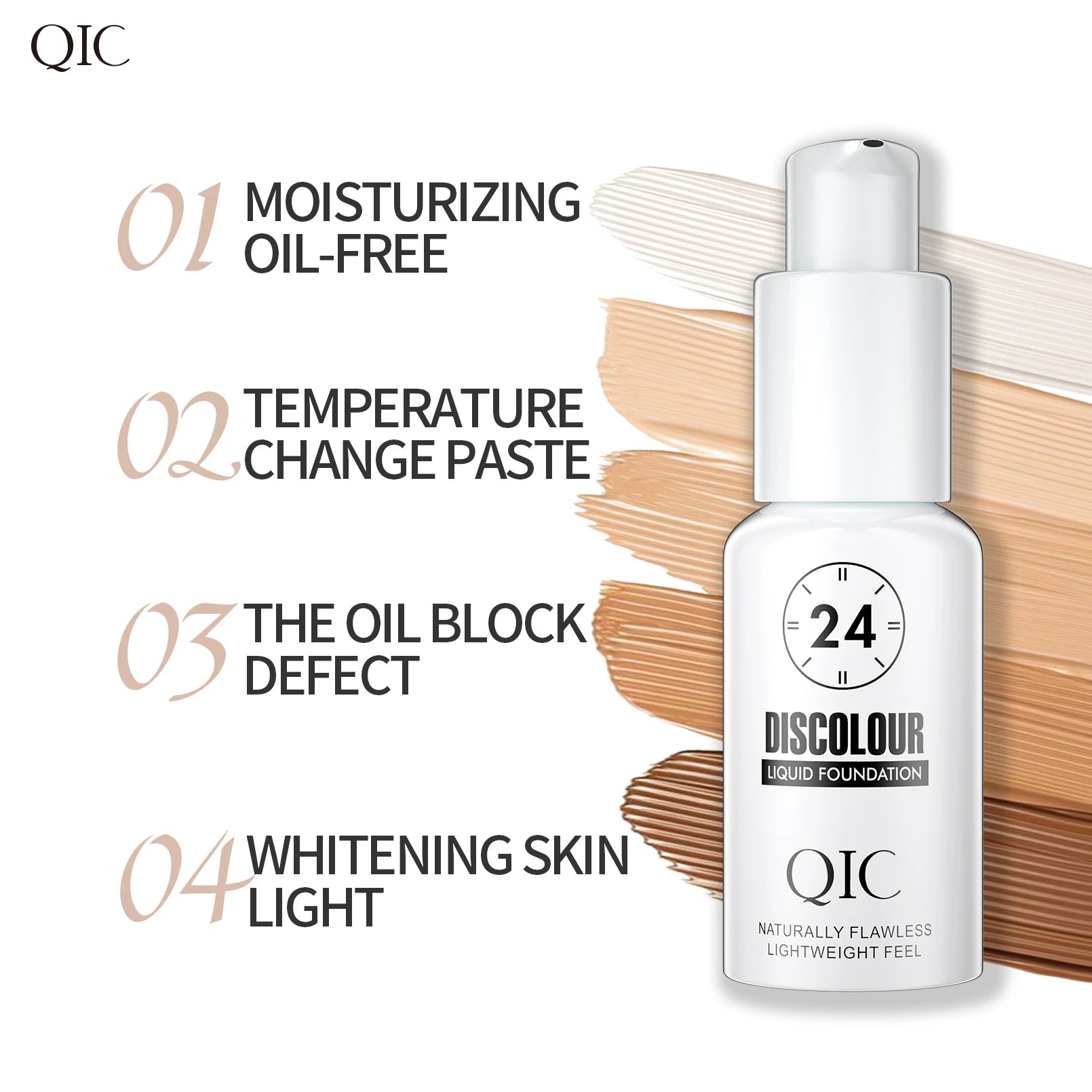Foundation Magic Color Changing Foundation Liquid Soft Matte Long Lasting Hydrating Makeup Base BeautyBond