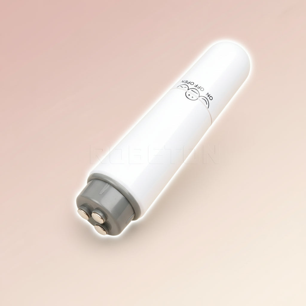 Mini Massage Pen Portable 4 Head Electric Eye Massage Instrument Tools Relax Device Lift Face Vibration Stick Health Care White BeautyBond
