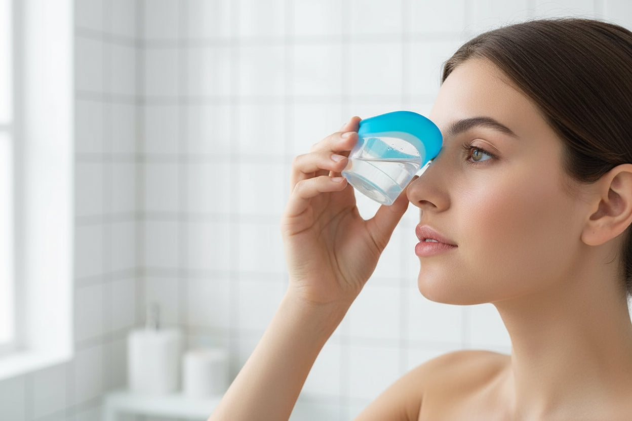 Silicone Eye Wash Cup – Portable Eyewash Rinse Cup for Eye Cleaning, Dust & Irritant Relief BeautyBond