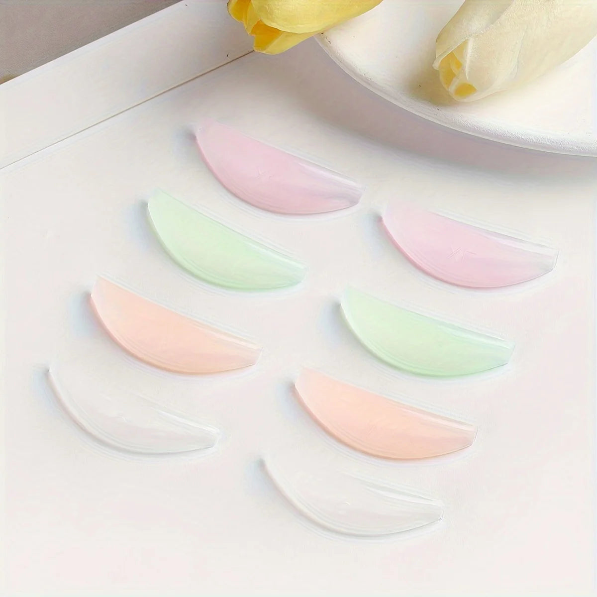 4 pairs Lashlift Silicone Eyelash Lift Perm Pads Kit - Eye Curler Rods Tool for Longer, Fuller Lashes BeautyBond