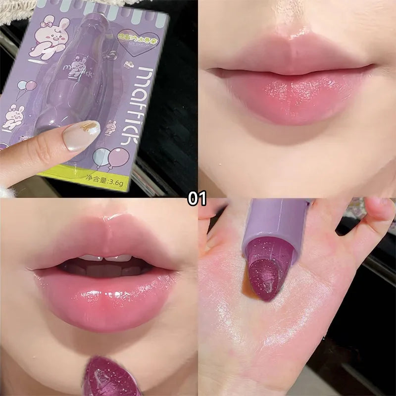 Herorange Lip Balm: Elegant and Moisturizing, Deeply Hydrating, Prevents Chapped Lips, a Must-Have for Autumn and Winter, Improves Lip Lines, Tinted Version, Naturally Enhances Makeup, Perfect for Daily Use and Commuting. BeautyBond
