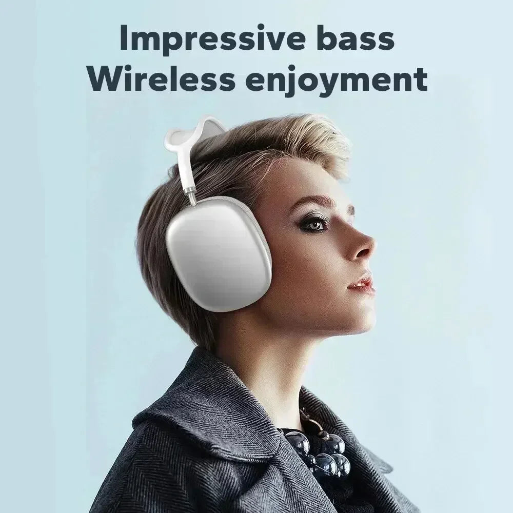 New Bluetooth Wireless Headset with Mic: Stereo Earphone Designed for Sports, Gaming, and Seamless Phone Connectivity BeautyBond
