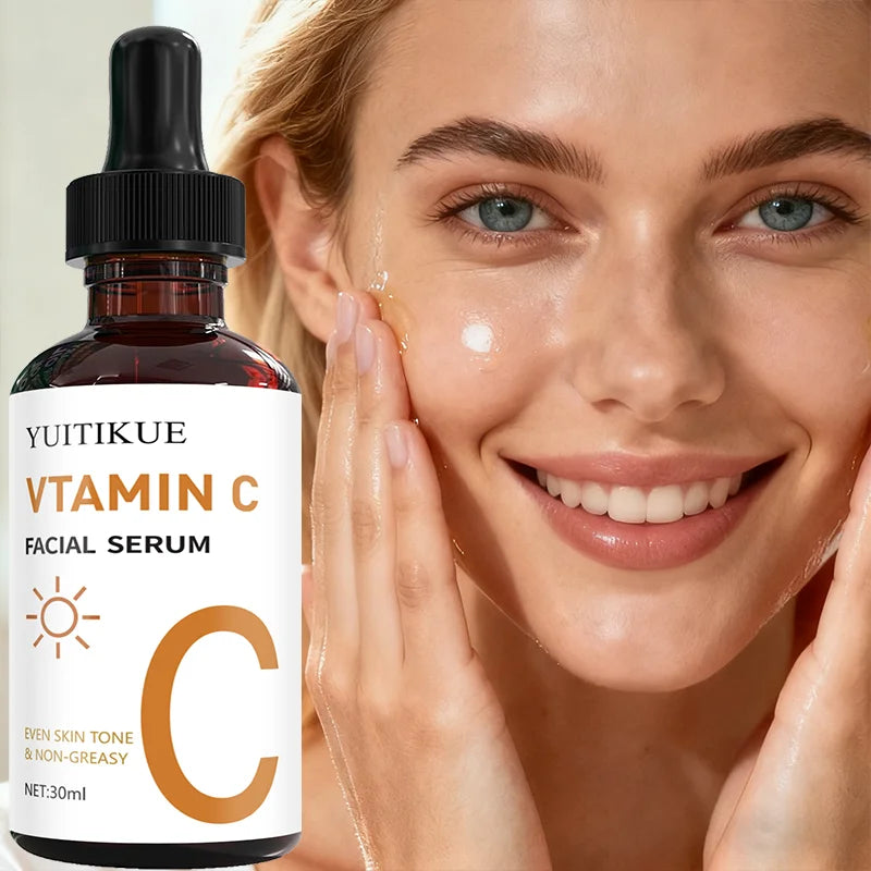 Vitamin C facial serum, evens skin tone & non-greasy, provides long-lasting deep hydration, firms and lifts BeautyBond