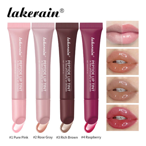 10ml Mirror Lip Glaze Moisturizes Jelly Lip Enrichment Oil Lasting Water Light Glass Lip Oil Remove Line Lip Protection Serum BeautyBond