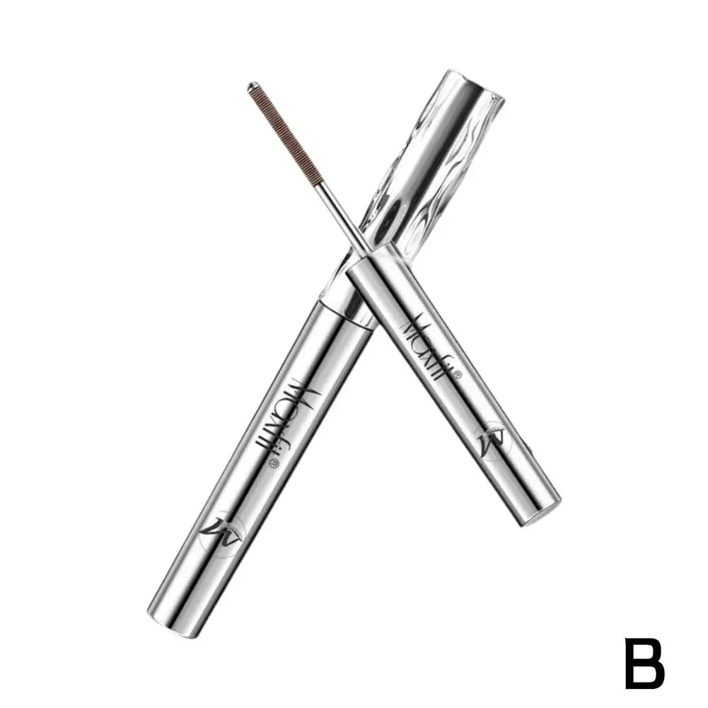 Nature Waterproof Spiral Brush Head Mascara - Steel Tube Long-lasting Easy To Apply for Beginners Party Makeup Mascara BeautyBond