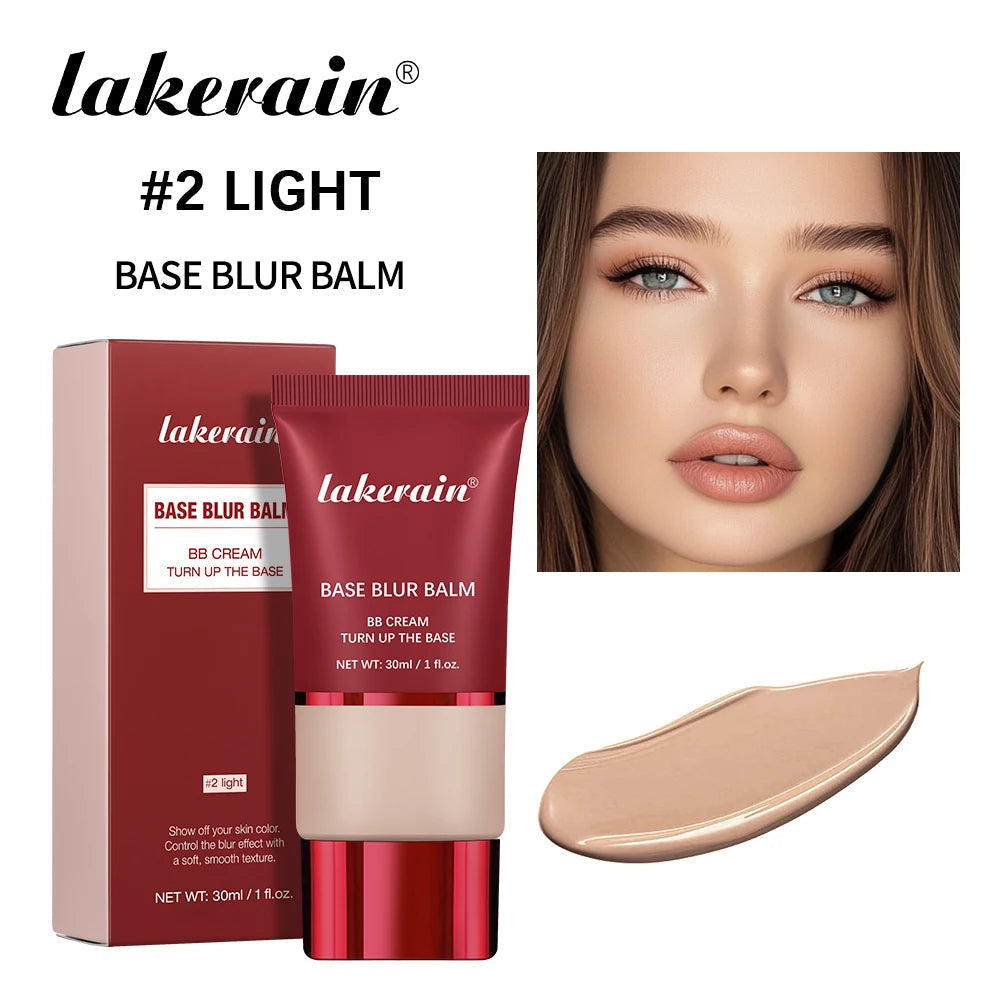 Matte Foundation Base Blur Soft Focus Matte Full Coverage Natural Fit Face Makeup Lightweight Long-Lasting Concealer BB Cream BeautyBond