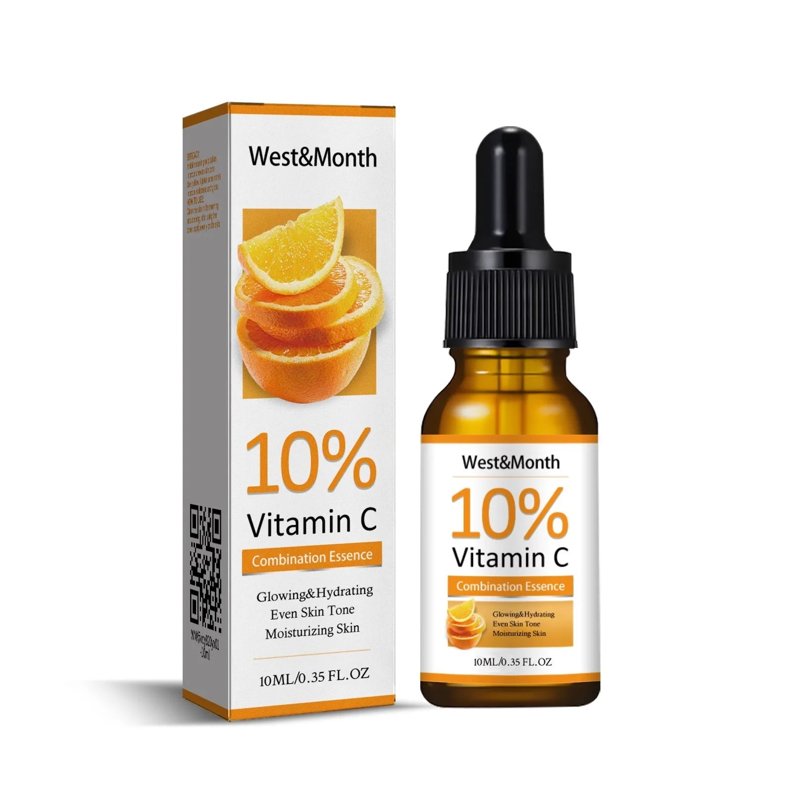 Vitamin C Serum for Face Hyaluronic Acid Lighten Age Black Spots Sunburn Anti-oxidation Wrinkle Remove Shrink Pore Skin Care BeautyBond