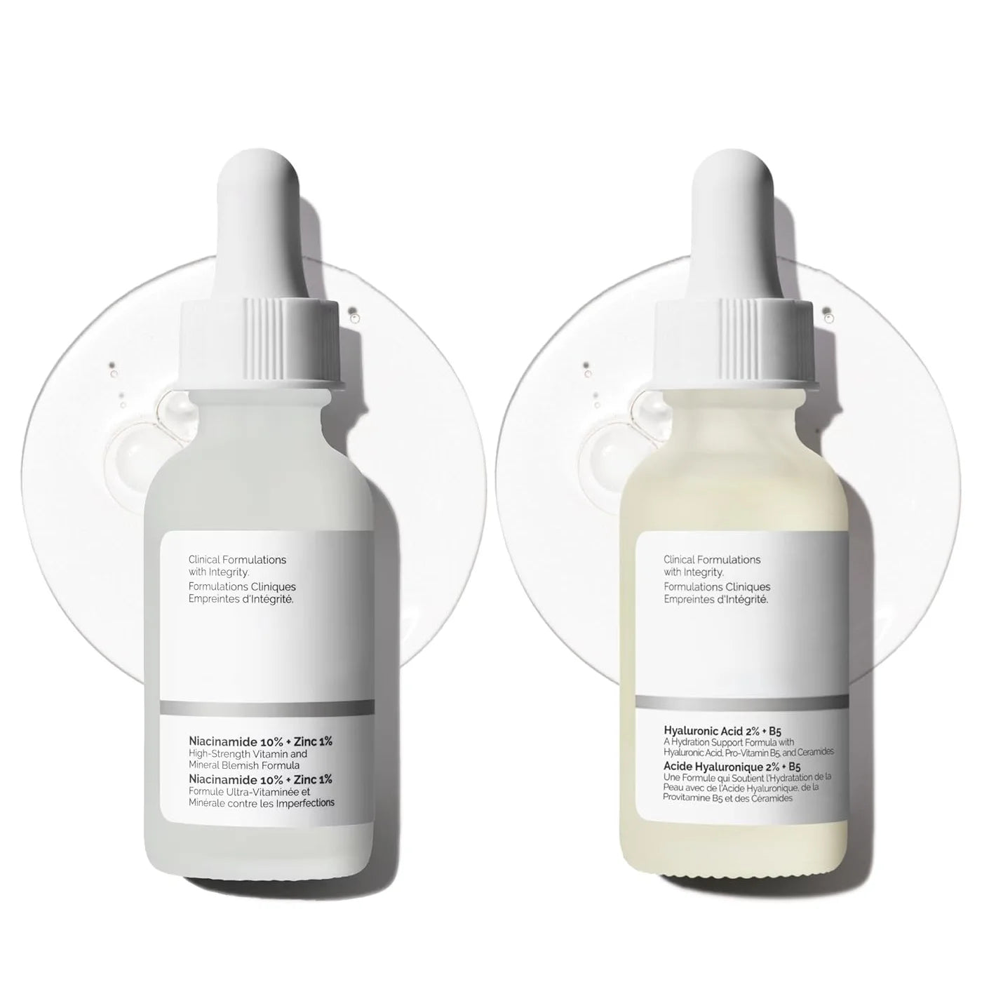 Hyaluronic Acid + Niacinamide Facial Serum Duo Set BeautyBond