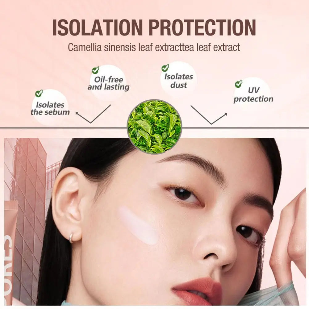 Face Makeup Base Poreless Primer 20ml Lightweight Matte Finish Oil-Control Foundation Primer Cosmetics 1/5/10PCS BeautyBond
