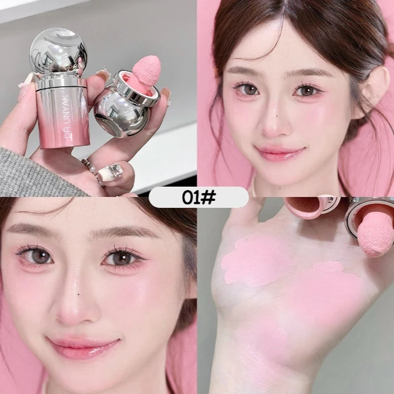 Liquid Blush Stick Waterproof Long-Lasting Jelly Color Multi-purpose Blush Liquid for Lips and Cheek face Contour Blusher Makeup BeautyBond