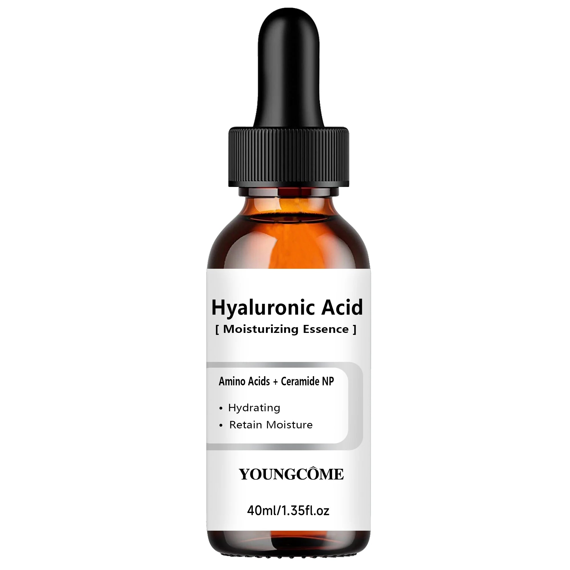 Hydrating Hyaluronic Acid Serum - Moisture Boosting Formula for Skin Repair & Dry Skin Care - 40/60ml - Suitable for All Skin Ty BeautyBond