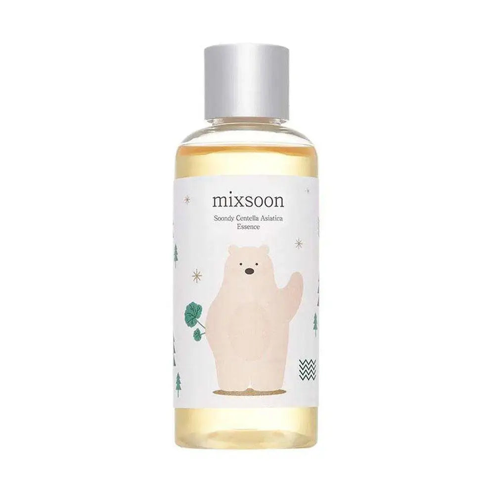 Korean Mixsoon Bean Cream Essence Sunscreen Centella Facial Cleaner Moisturizing Soothing Enhance Skin Elasticity Oil Control BeautyBond