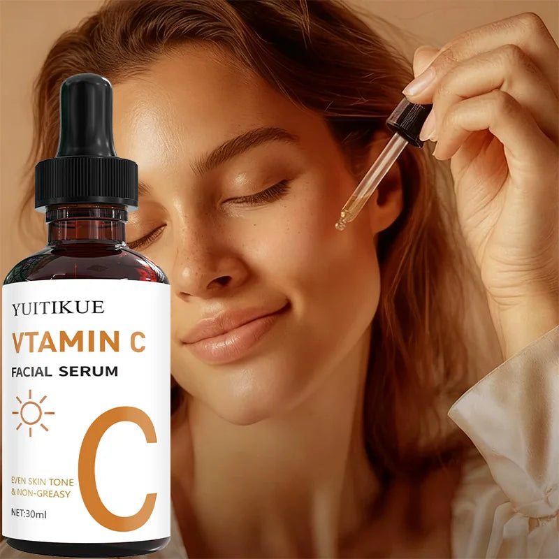 Vitamin C facial serum, evens skin tone & non-greasy, provides long-lasting deep hydration, firms and lifts BeautyBond
