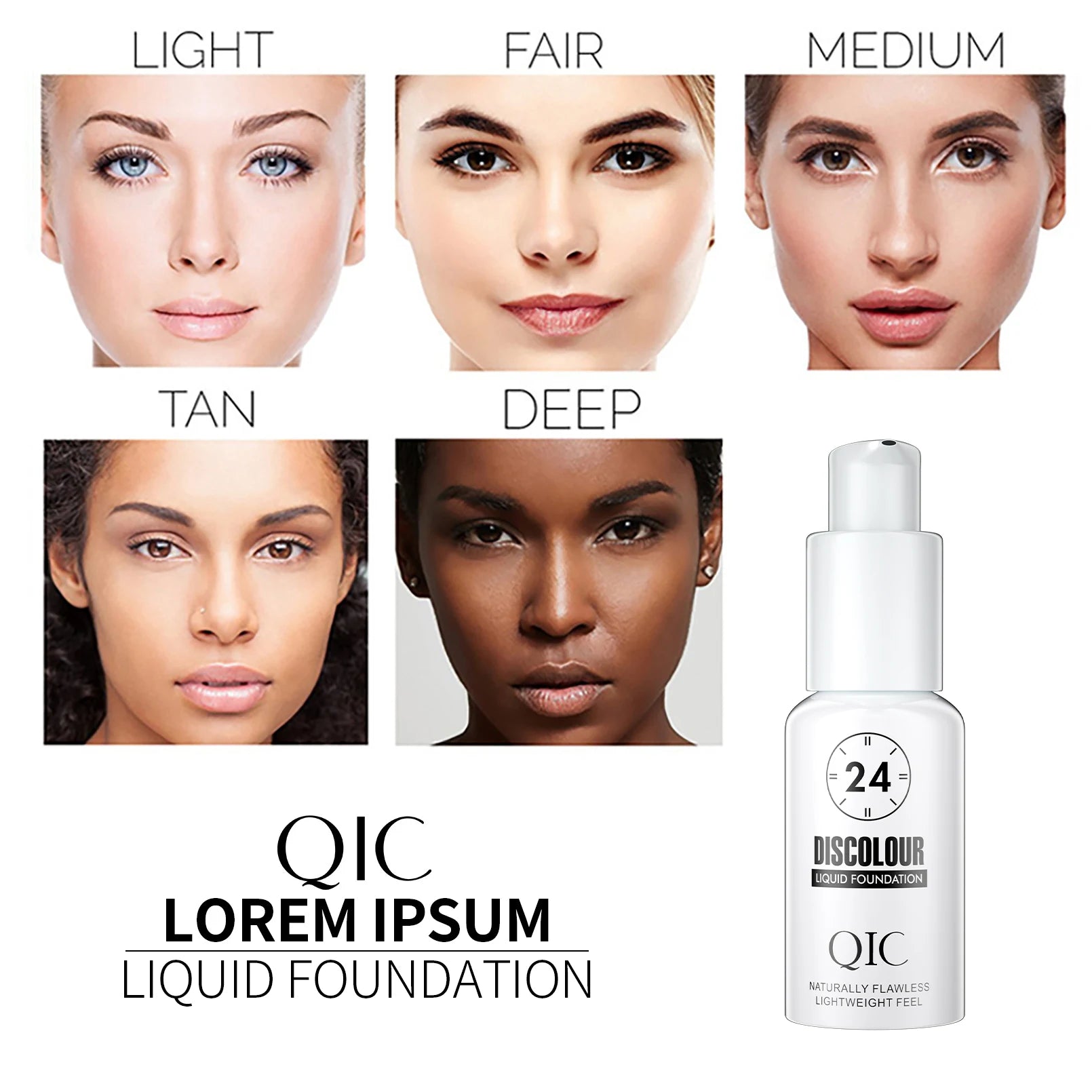 Foundation Magic Color Changing Foundation Liquid Soft Matte Long Lasting Hydrating Makeup Base BeautyBond