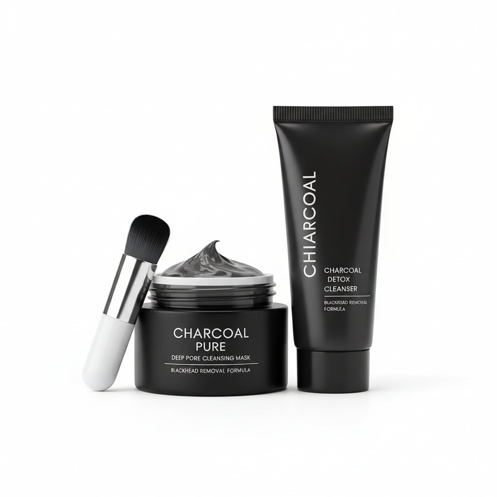 Charcoal Blackhead Mask – Deep Cleansing Peel Off Mask Set BeautyBond