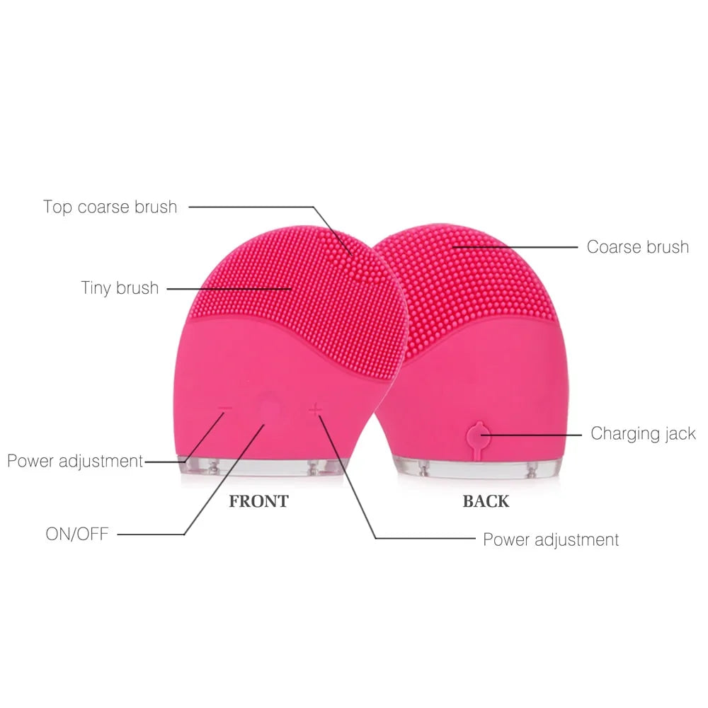 Silicone Electric Pore Cleansing Brush