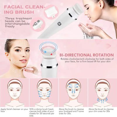 3-in-1 Skincare Cleansing Brush