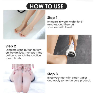 Electric Foot Exfoliator Electric Foot Exfoliator El