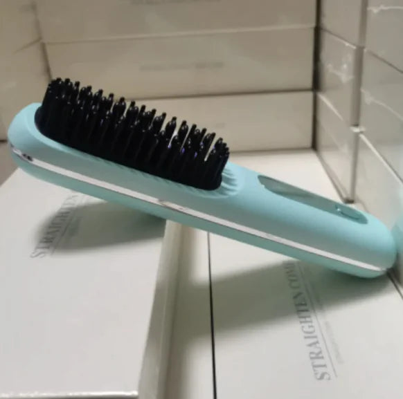 Wireless Hair Straightener Curler – 2-in-1 Portable Styling Tool BeautyBond
