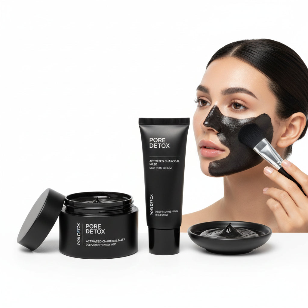 Charcoal Blackhead Mask – Deep Cleansing Peel Off Mask Set BeautyBond