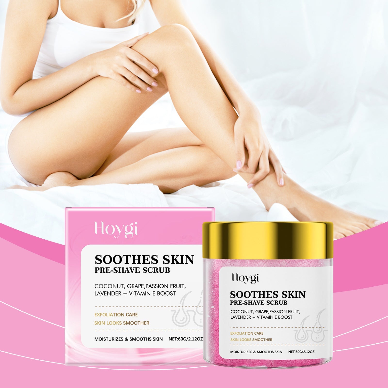 Hair Removal Pre-Shaving Shaving Scrub BeautyBond