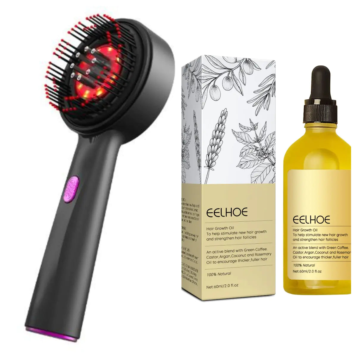 Red Light Scalp Therapy Comb BeautyBond