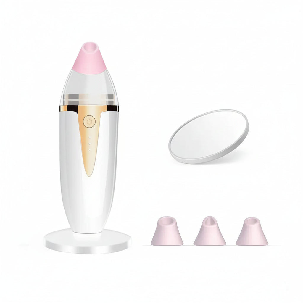 Electric Blackhead Remover – Vacuum Pore Cleanser with Silicone Brush BeautyBond