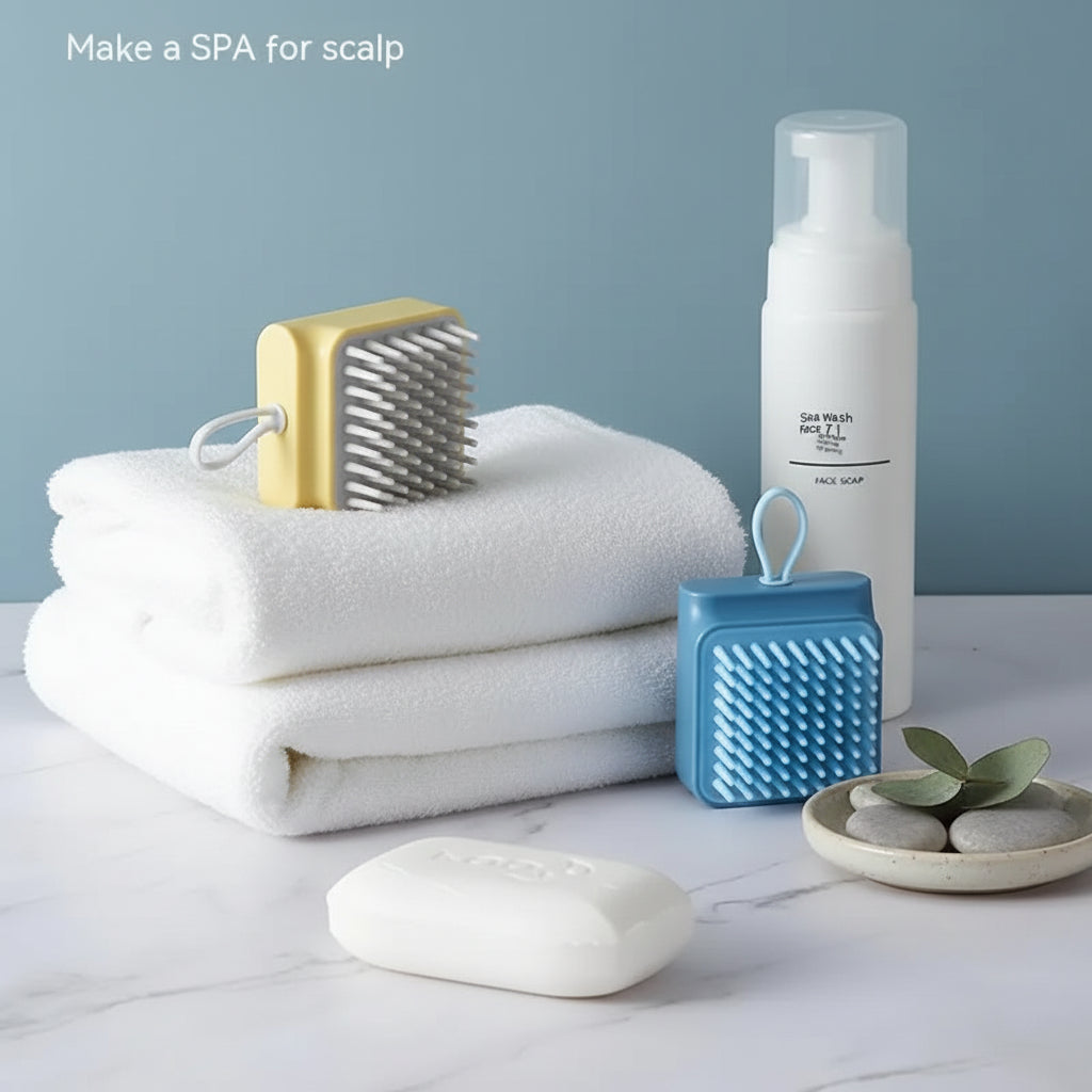 Silicone Scalp Massager Shampoo Brush BeautyBond