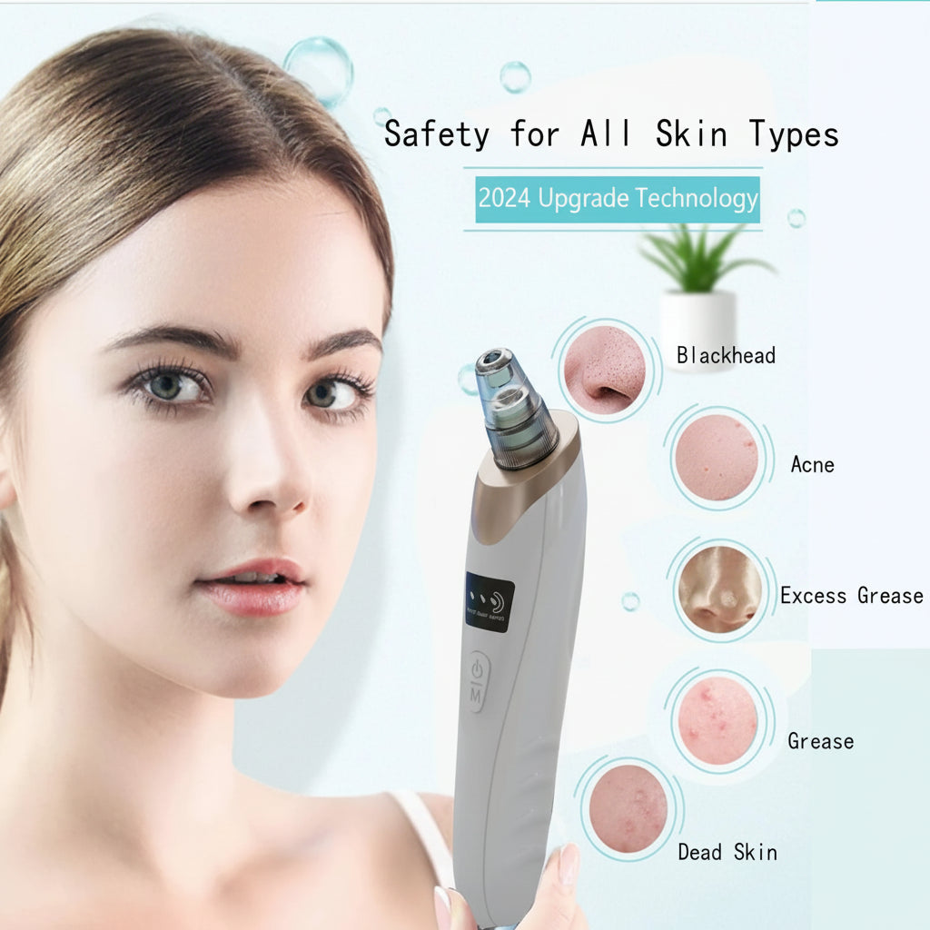 Pore Purifier Electric Blackhead Remover – Vacuum Pore Extractor BeautyBond