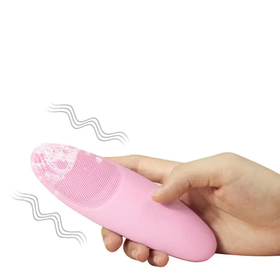 Wireless Heated Silicone Facial Cleansing Brush