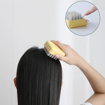 Silicone Scalp Massage Shampoo Brush